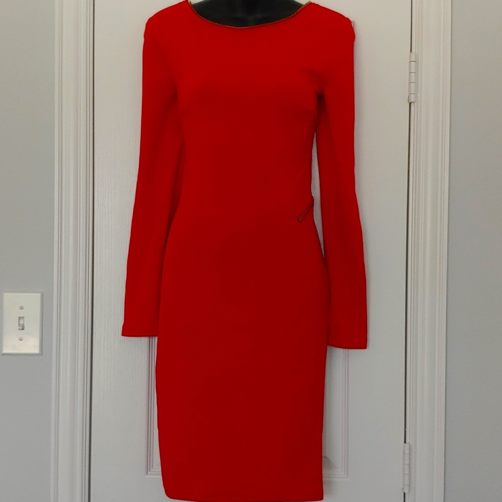 Red dress